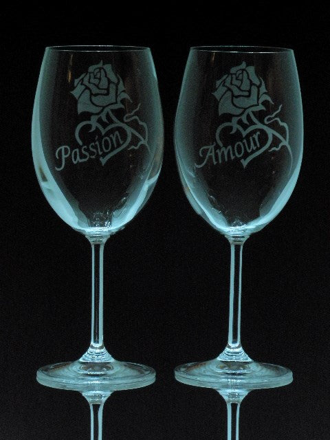 Design de rose amour passion