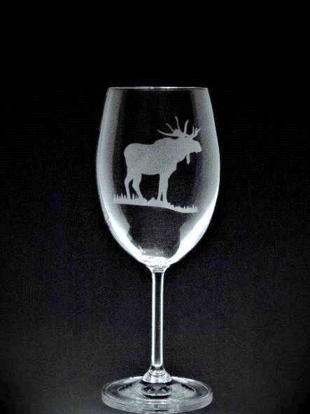 Verre gravé | Orignal