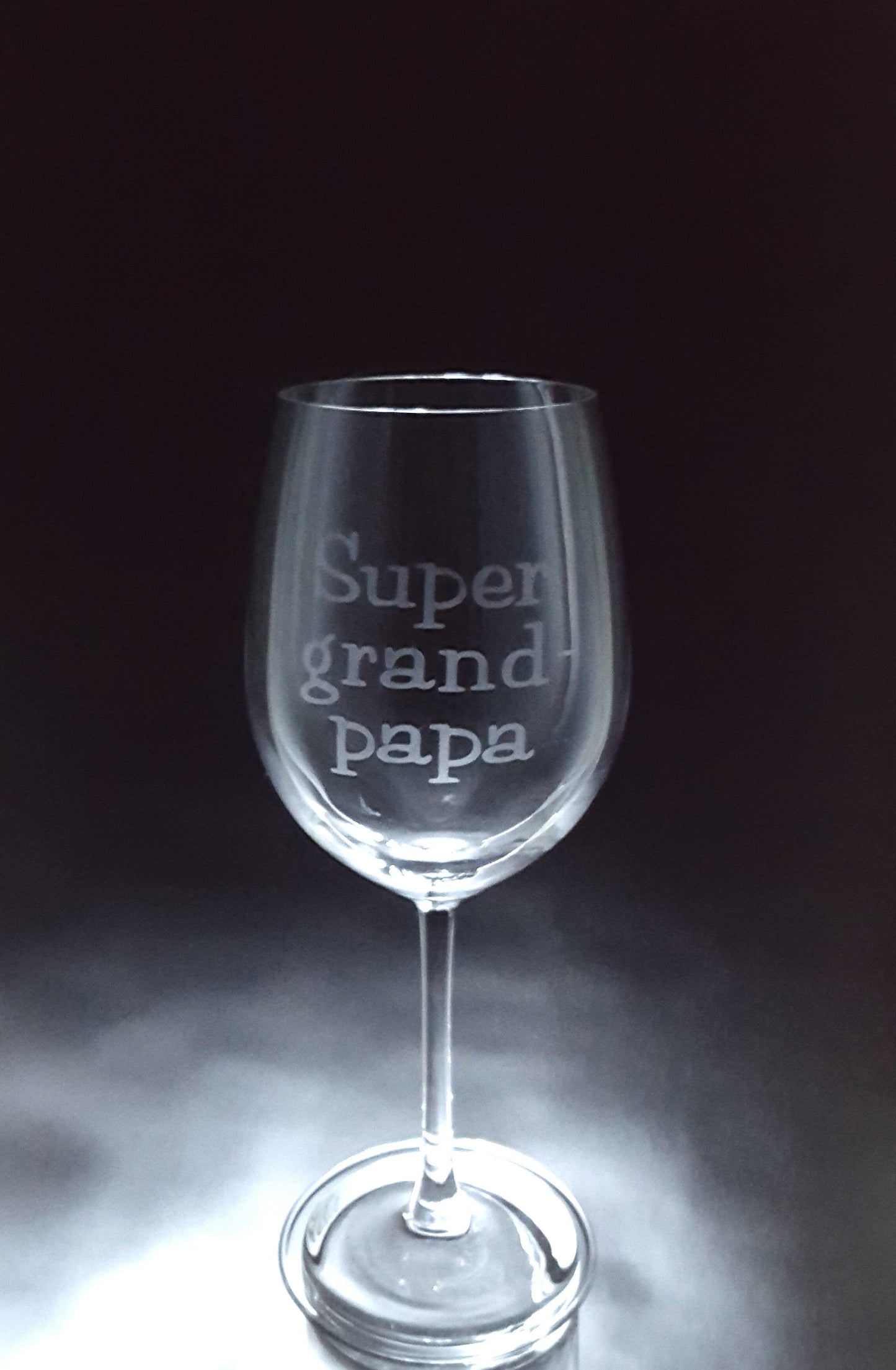 Verre gravé | Super Grand-Papa