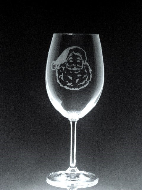 Verre gravé | Père Noël