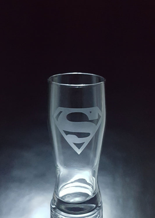 Verre gravé | Superman