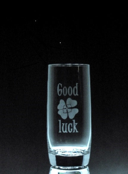 Verre gravé | Good Luck