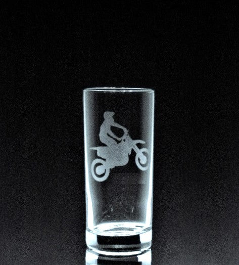 Verre gravé | Motocross