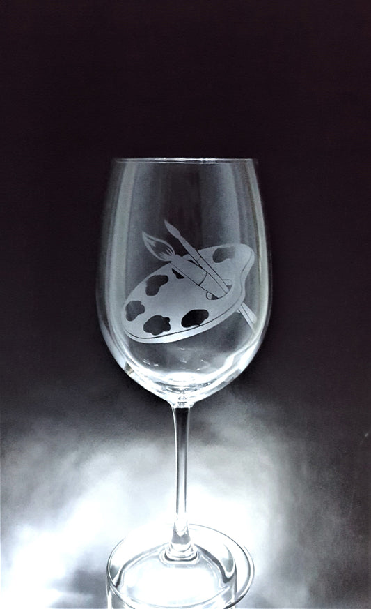 Verre gravé | Peintre