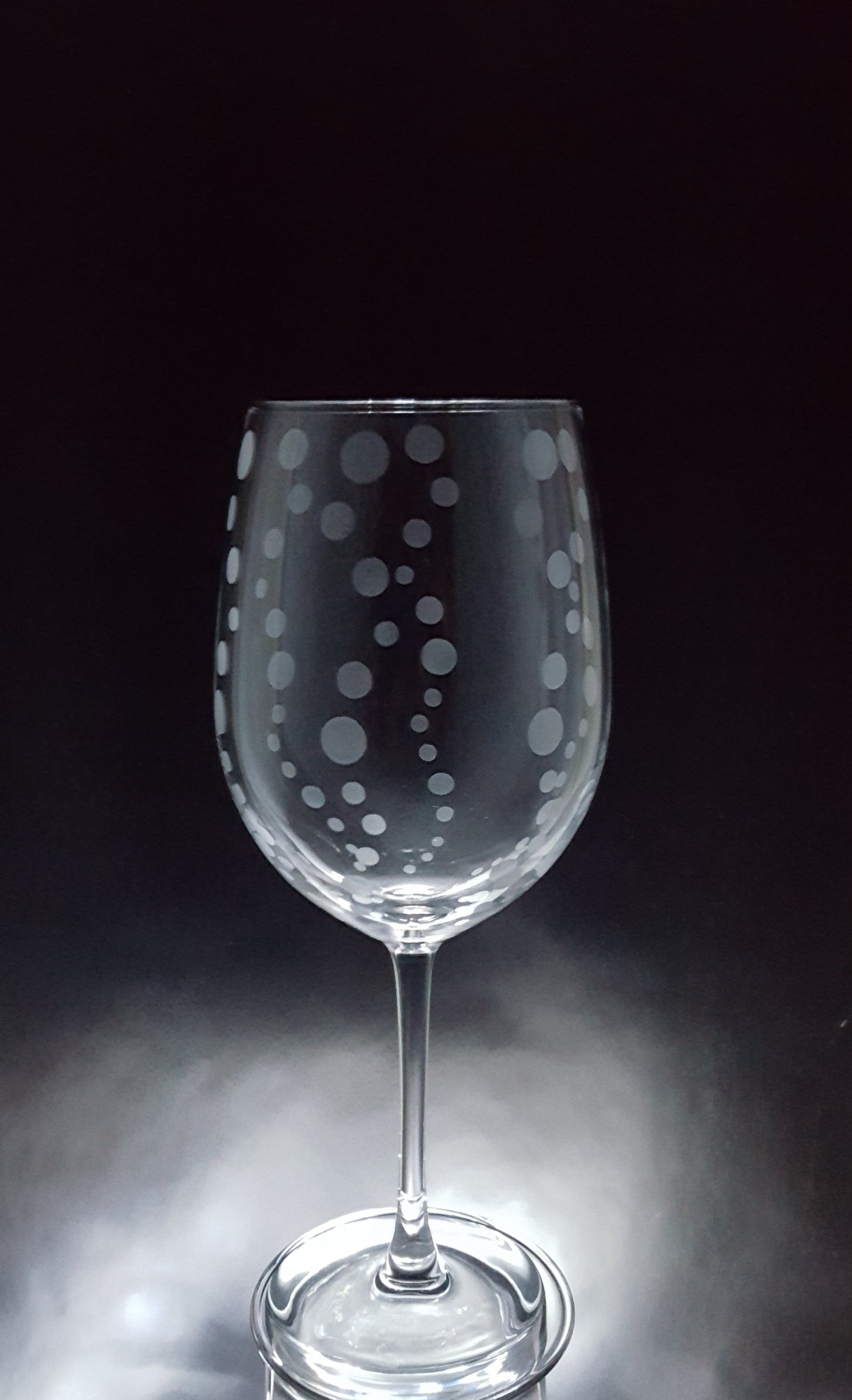 Verre gravé | Bulles montantes